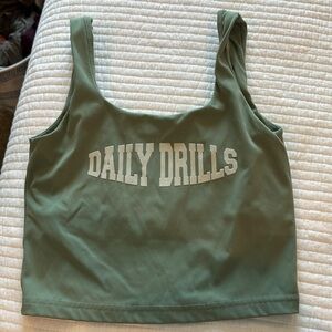 Daily drills tank
